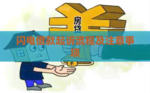 闪电借款起诉流程及注意事项