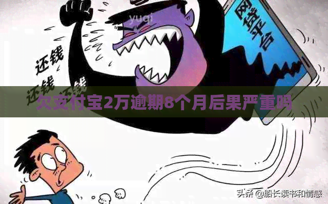 欠支付宝2万逾期8个月后果严重吗