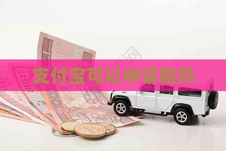 支付宝可以申请期吗