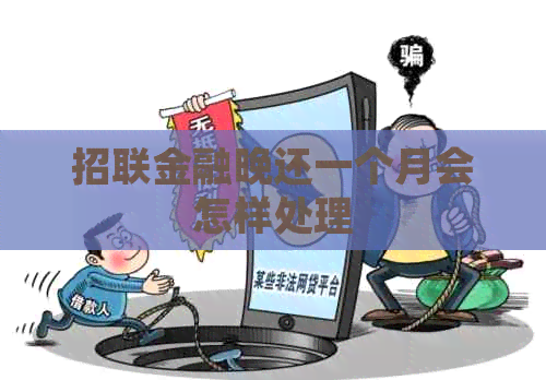 招联金融晚还一个月会怎样处理