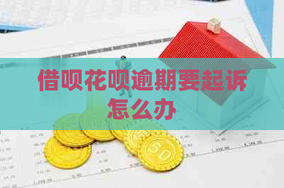 借呗花呗逾期要起诉怎么办