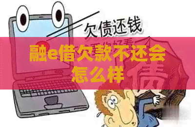 融e借欠款不还会怎么样