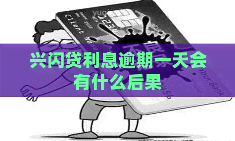 兴闪贷利息逾期一天会有什么后果