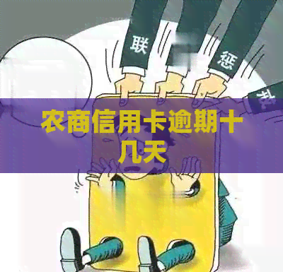 农商信用卡逾期十几天