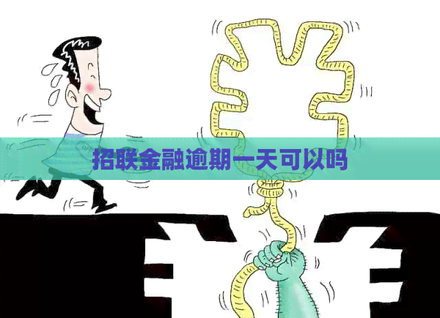 招联金融逾期一天可以吗