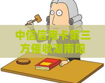 中信信用卡第三方湖南阳该如何处理