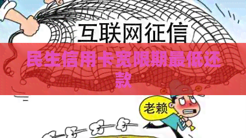 民生信用卡宽限期更低还款