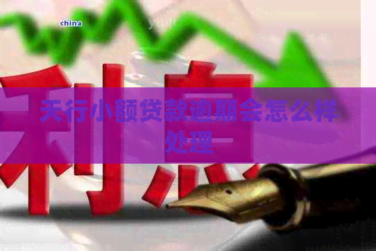 天行小额贷款逾期会怎么样处理