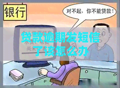 贷款逾期发短信了该怎么办