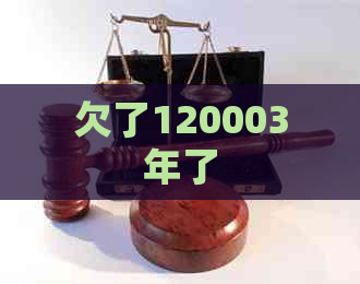 欠了120003年了
