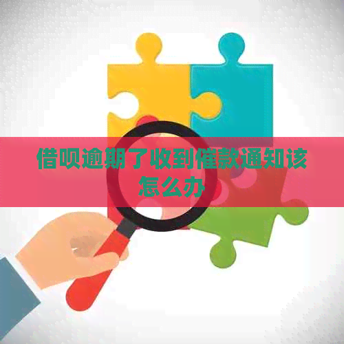 借呗逾期了收到催款通知该怎么办