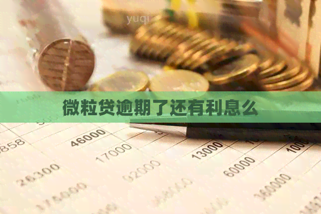 微粒贷逾期了还有利息么