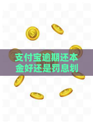 支付宝逾期还本金好还是罚息划算