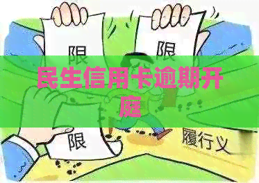 民生信用卡逾期开庭