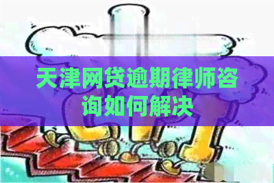 天津网贷逾期律师咨询如何解决