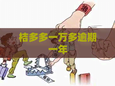 桔多多一万多逾期一年
