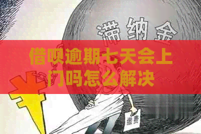 借呗逾期七天会上门吗怎么解决