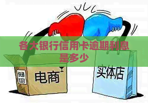 各大银行信用卡逾期利息是多少