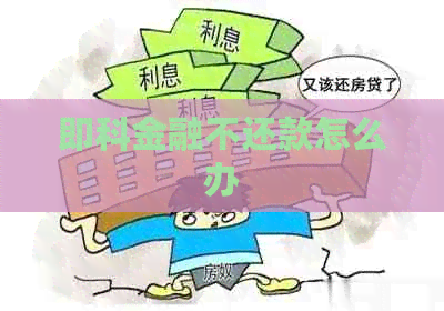 即科金融不还款怎么办