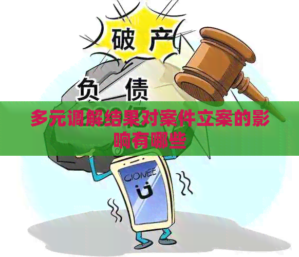 多元调解结果对案件立案的影响有哪些