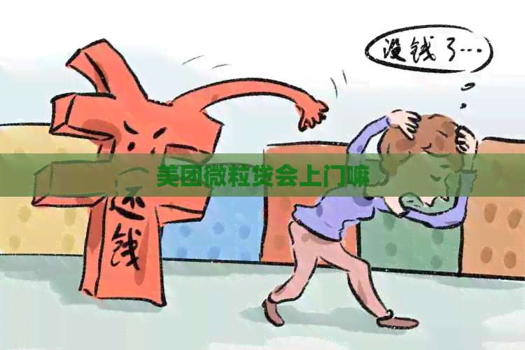 美团微粒贷会上门嘛