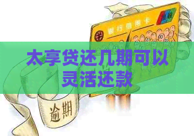 太享贷还几期可以灵活还款