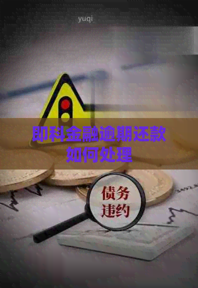即科金融逾期还款如何处理