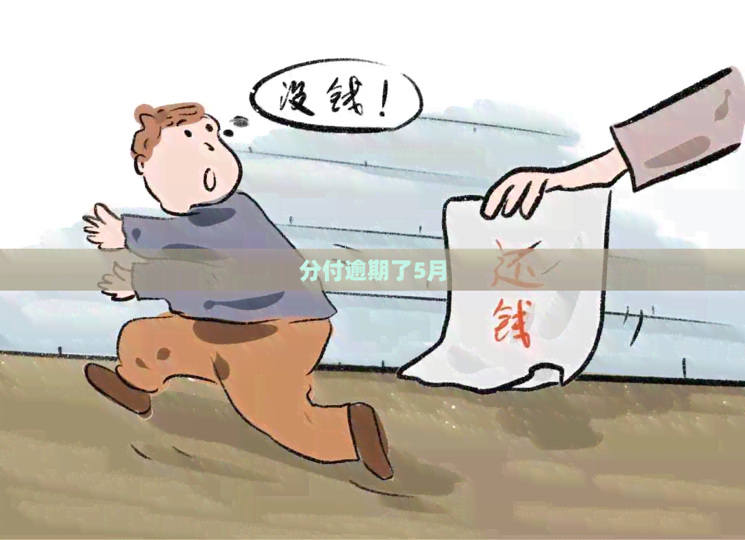 分付逾期了5月