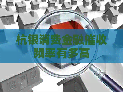 杭银消费金融频率有多高