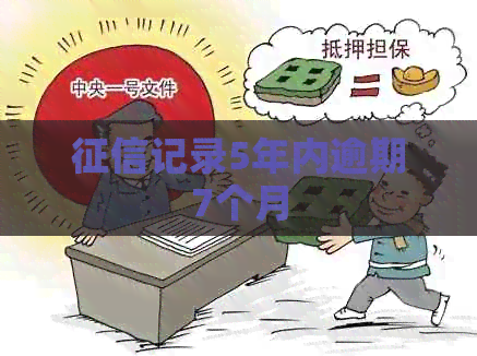 记录5年内逾期7个月