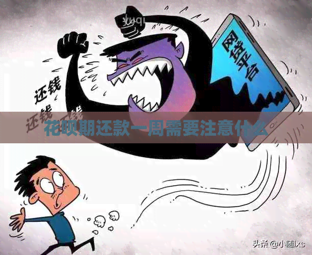 花呗期还款一周需要注意什么
