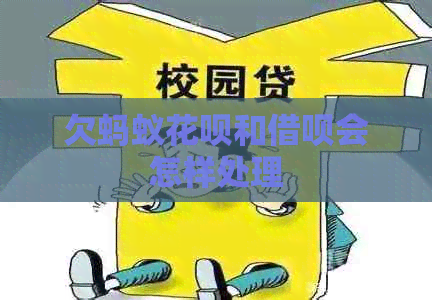 欠蚂蚁花呗和借呗会怎样处理