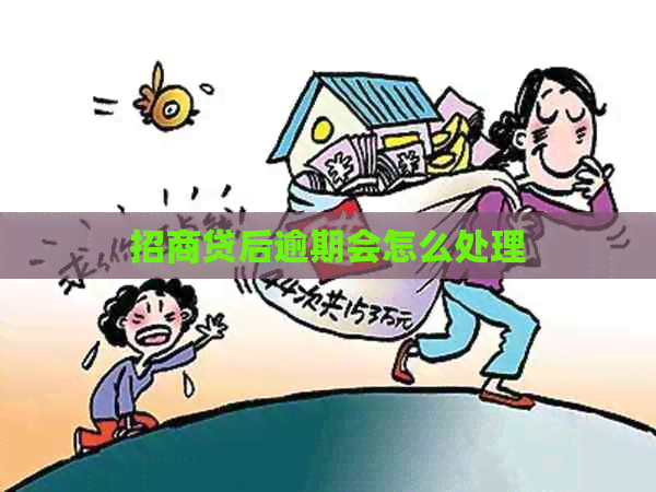 招商贷后逾期会怎么处理