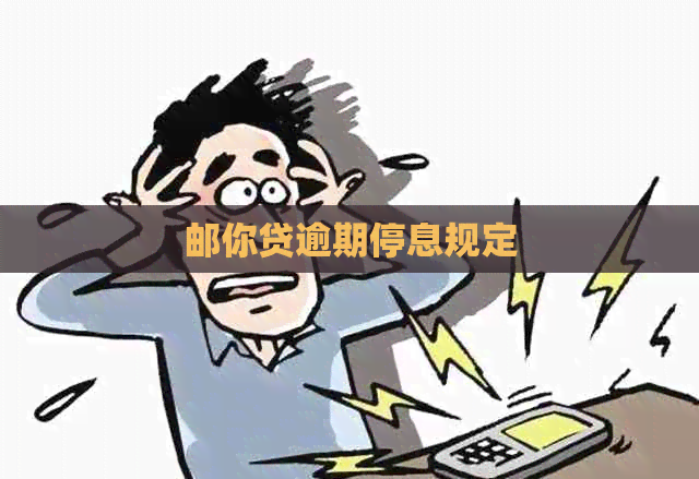 邮你贷逾期停息规定