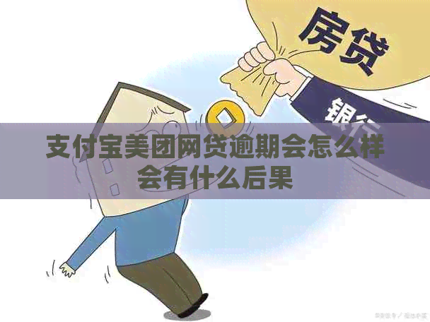 支付宝美团网贷逾期会怎么样会有什么后果
