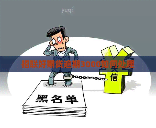 招联好期贷逾期3000如何处理