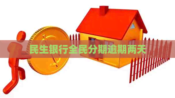 民生银行全民分期逾期两天