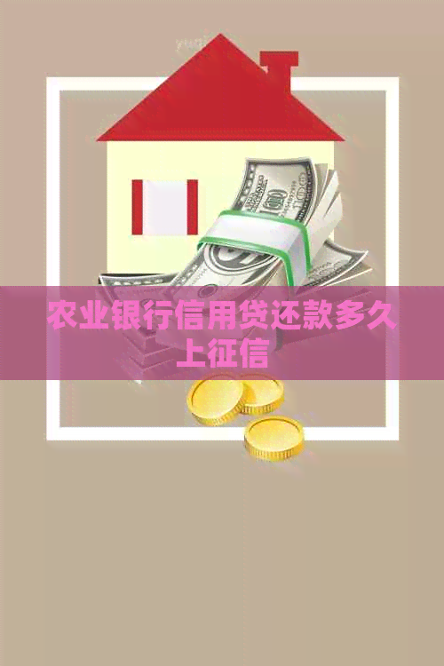 农业银行信用贷还款多久上