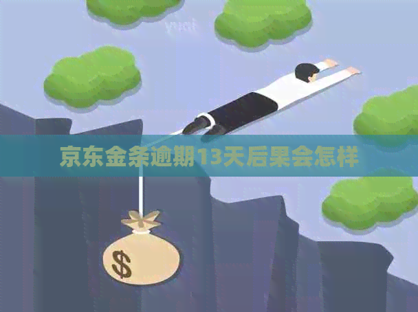 京东金条逾期13天后果会怎样