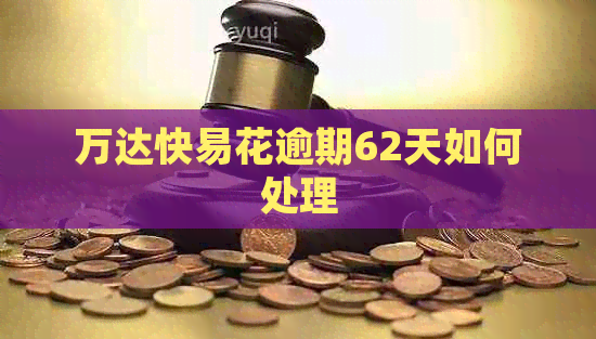 万达快易花逾期62天如何处理