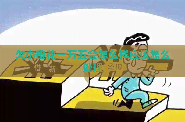 欠小橙花一万五会怎么样应该怎么处理