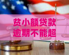 贫小额贷款逾期不能超过多少时间