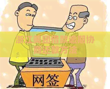 浙江美团借款逾期协商还款方法
