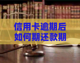 信用卡逾期后如何期还款期限