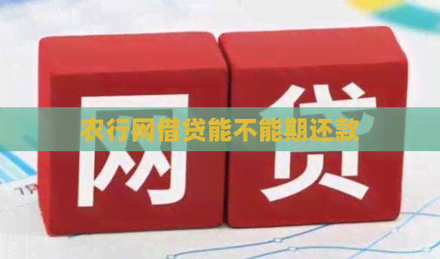 农行网借贷能不能期还款