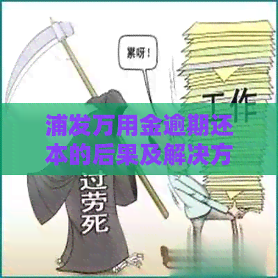 浦发万用金逾期还本的后果及解决方法