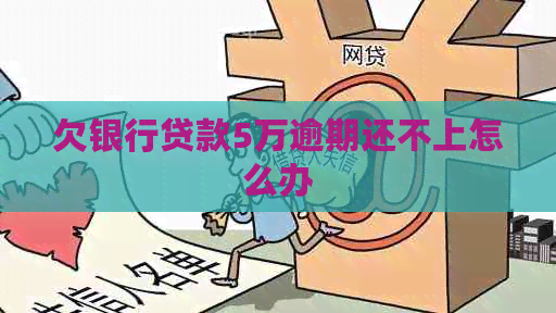 欠银行贷款5万逾期还不上怎么办