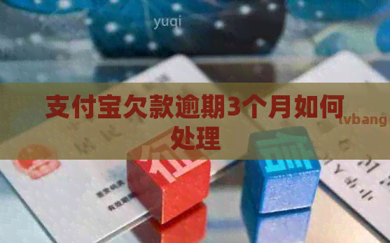 支付宝欠款逾期3个月如何处理