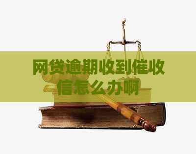 网贷逾期收到信怎么办啊