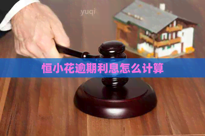 恒小花逾期利息怎么计算